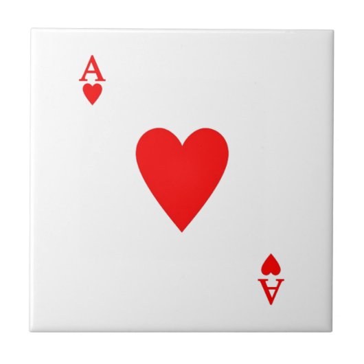 Carreau L'as des coeurs (Devant)