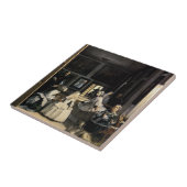 Carreau Las Meninas par Velasquez (Côté)