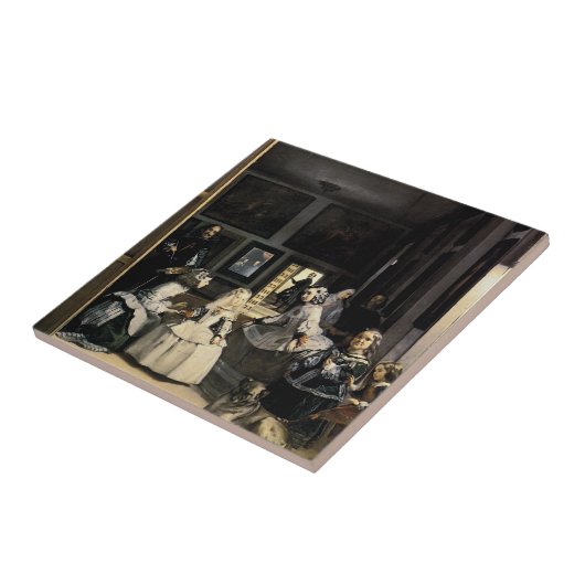 Carreau Las Meninas par Velasquez (Côté)