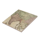 Carreau L'Asie, feuilles de S (Côté)