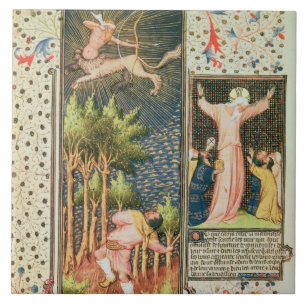 Carreau Lat 9471 f.16r novembre, du Grandes Heures d