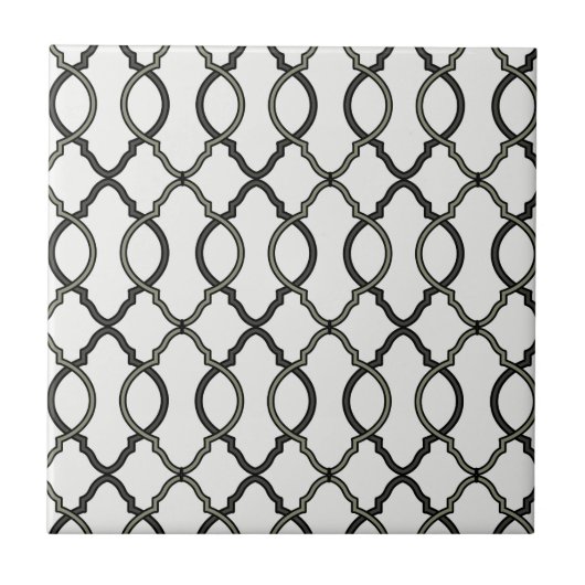 Carreau Latis Motif géométrique (Devant)