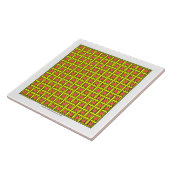 Carreau Latticework jaune (Côté)