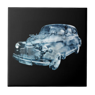 Carreau lavage de voiture double exposition