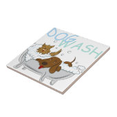 Carreau Lavage propre de chiens (Côté)