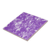 Carreau lavande et blanc - t (Côté)