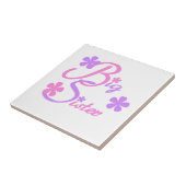 Carreau Lavande et grands cadeaux aux soeurs roses (Côté)