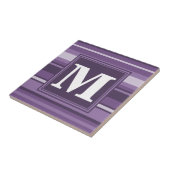 Carreau Lavande monogramme (Côté)