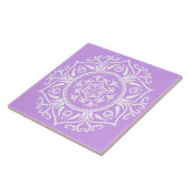 Carreau Lavender Mandala (Côté)