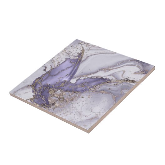 Carreau Lavender Marble Splash (Côté)
