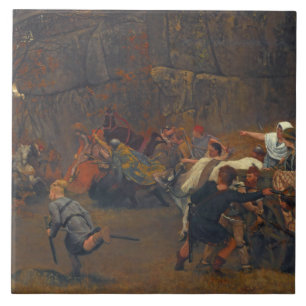 Carreau Lawrence Alma-Tadema - Gunthram Bose Et Ses