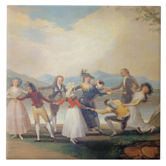 Carreau Le B d'homme aveugle de Francisco Jose de Goya y (Devant)