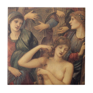 Carreau Le bain de Vénus par Sir Edward Coley Burne-Jones