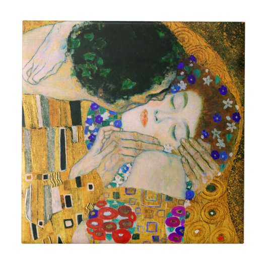 Carreau Le baiser de Gustav Klimt (Devant)