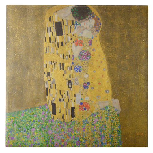 Carreau Le Baiser, Les Amants s'embrassant & L'Étreinte de (Devant)