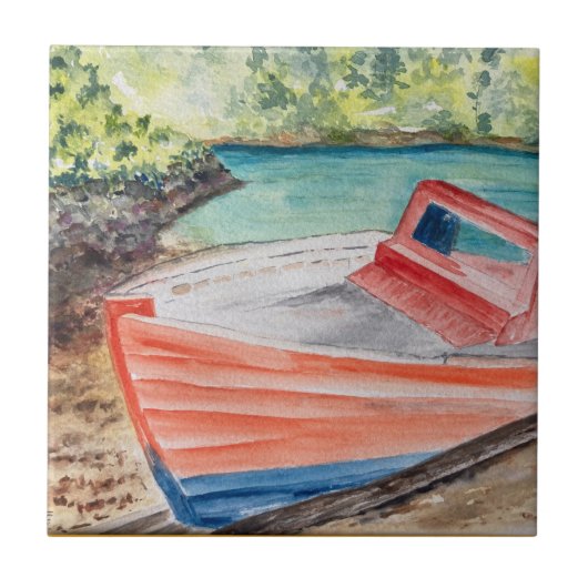 Carreau Le bateau (Devant)