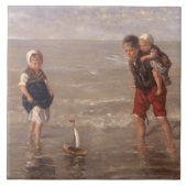 Carreau Le bateau de jouet (Devant)