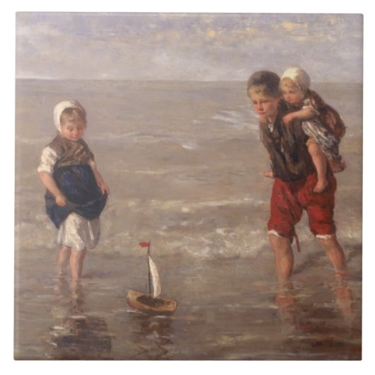 Carreau Le bateau de jouet (Devant)