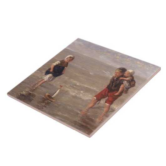 Carreau Le bateau de jouet (Côté)