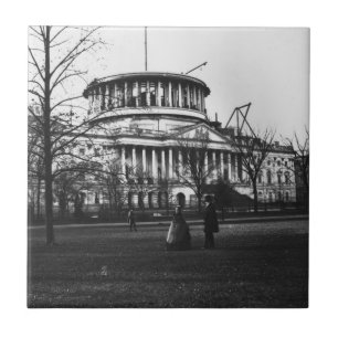 Carreau Le bâtiment de capitol dans DC de Washington