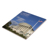 Carreau Le bâtiment de court suprême des Etats-Unis dedans (Côté)