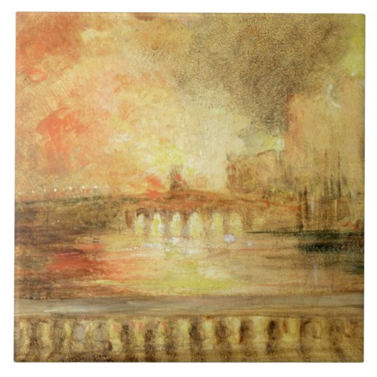 Carreau Le Burning des Chambres du Parlement, previousl (Devant)