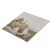 Carreau Le canal grand, Chine, (la semaine) (Côté)