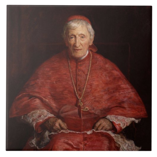 Carreau Le cardinal John Henry Newman (Devant)