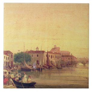 Carreau Le carénage, Bridgetown, Barbade, c.1848