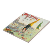 Carreau Le Carnaval de la Grande île de Coney (Côté)