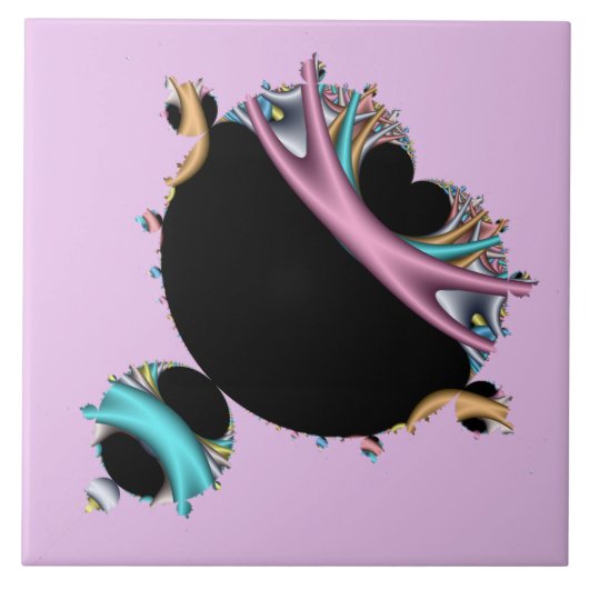 Carreau Le Célèbre Ensemble Mandelbrot (Devant)