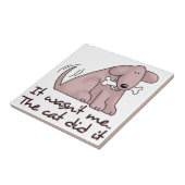 Carreau Le Chat L'A Fait (Côté)