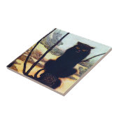 Carreau Le chat noir (Côté)