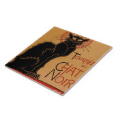 Carreau « Le Chat Noir » par Theophile Steinlen (Côté)