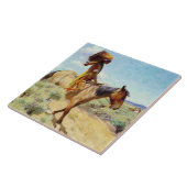 Carreau Le Chef de l'art occidental par W Herbert Dunton (Côté)