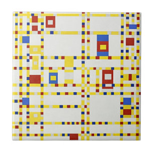 Carreau Le chef-d'oeuvre de Piet Mondrian Broadway Boogie 