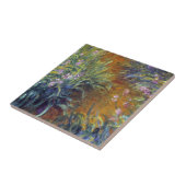 Carreau Le chemin à travers les Irises par Claude Monet (Côté)