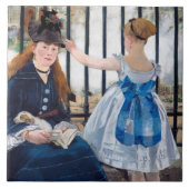 Carreau Le Chemin de fer, Edouard Manet (Devant)