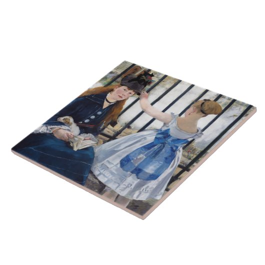 Carreau Le Chemin de fer, Edouard Manet (Côté)