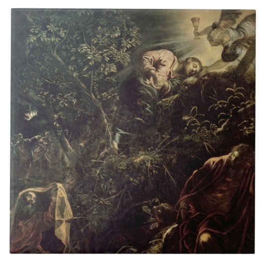 Carreau Le Christ dans le jardin de Gethsemane 2 (Devant)