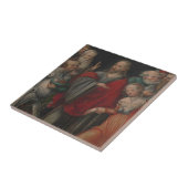 Carreau Le Christ et l'adultère (Côté)