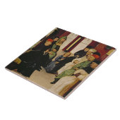 Carreau Le Christ parmi les médecins (huile sur le (Côté)