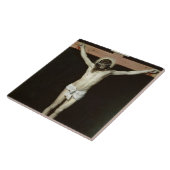 Carreau Le Christ sur la croix, c.1630 (Côté)