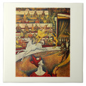 Carreau Le cirque de Georges Seurat (1891) (Devant)