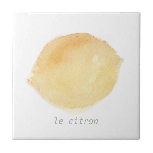 Carreau le citron (Devant)