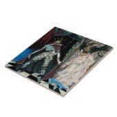 Carreau "Le compagnon de voyage" par Harry Clarke (Côté)