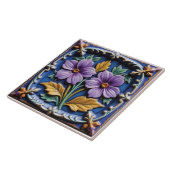 Carreau Le compagnon d'une violette (Côté)