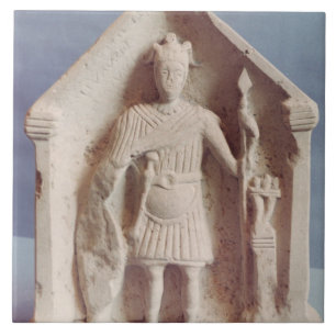 Carreau Le comprimé votif militaire, a trouvé chez Bisle