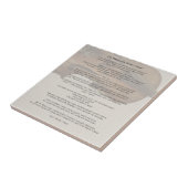 Carreau Le contact de la main de maître (Côté)