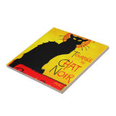 Carreau Le Conversation Noir Vintage (Côté)